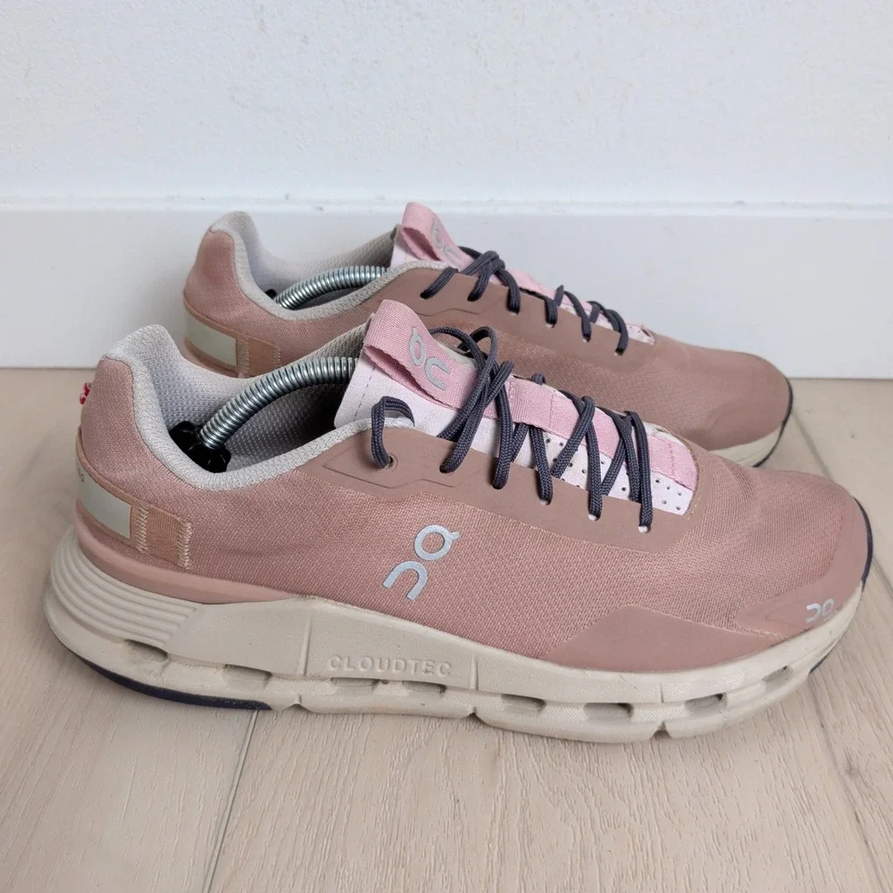On Cloud Cloudnova Form Womens 9 Rosebrown Orchid Shoes Sneakers 26.98121